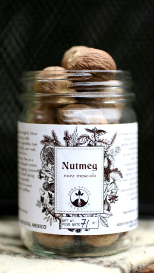 Nuez Moscada. Nutmeg